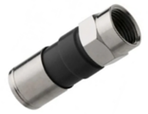 Conector Coaxial F de compressão RG6